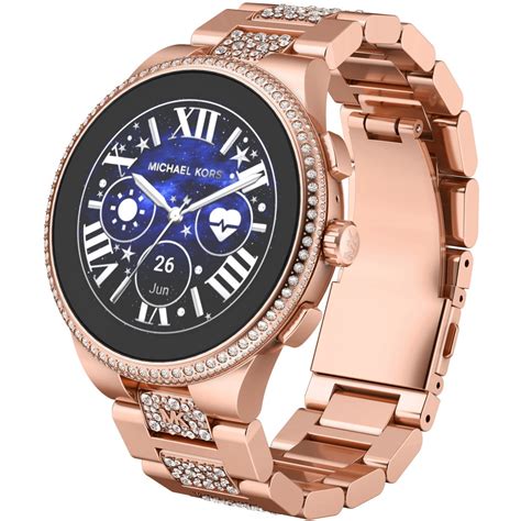 michael kors horloge rose|michael kors horloge dames smartwatch.